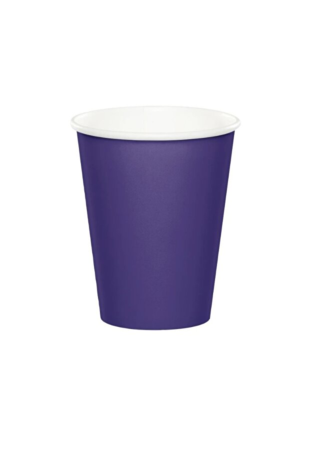 Touch Of Color Purple Paper Cups 9Oz 24ct