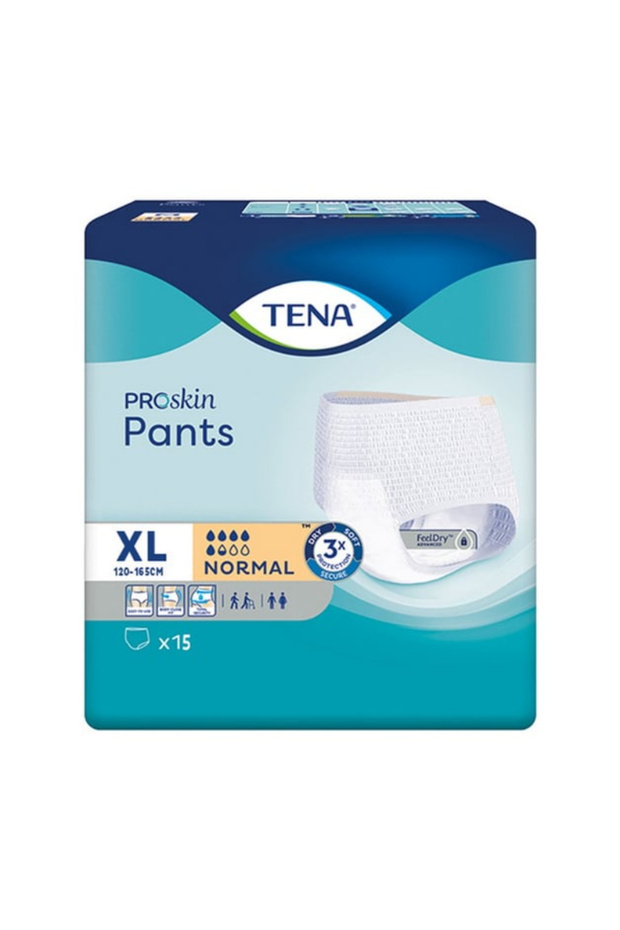 حفائض تينا كلوت (TENA Pants Normal) - مقاس (XL) كبير جداً - حماية يومية ناعمة.