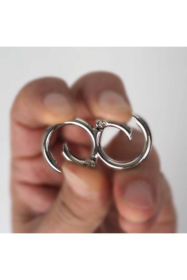 مشبك حقيبة بحلقة زنبركية مزدوجة - 2