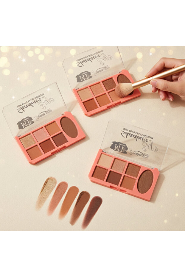 7 Color Eyeshadow Palette - Set of 3