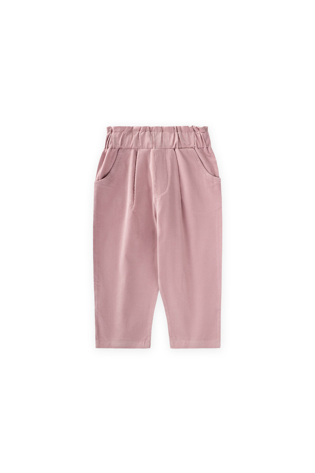 Velvet Boyfriend Pants 1-8 Years Lilac