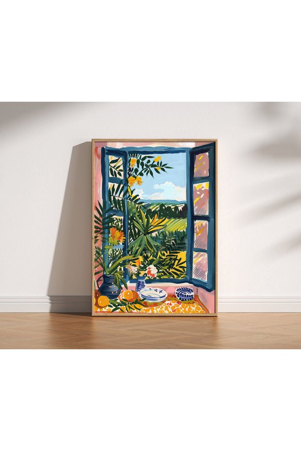 One Piece Living Room Office Decor Painting Matisse Series Vrynt