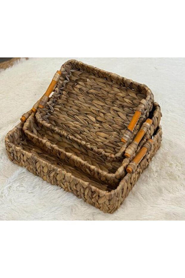 سلال خوص Natural Wicker Baskets - 1