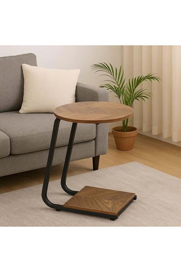 طاولة قهوة خشب و حديد LUMO LUMO Coffee Table Wood and Iron