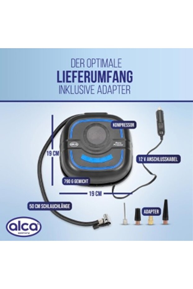 DIGITAL AIR COMPRESSOR 12 V COMPACT - 4