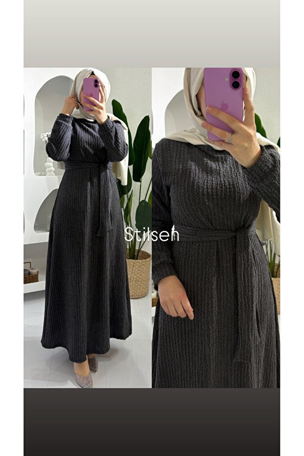 TESETTÜR BOYDAN ELBİSE - 1