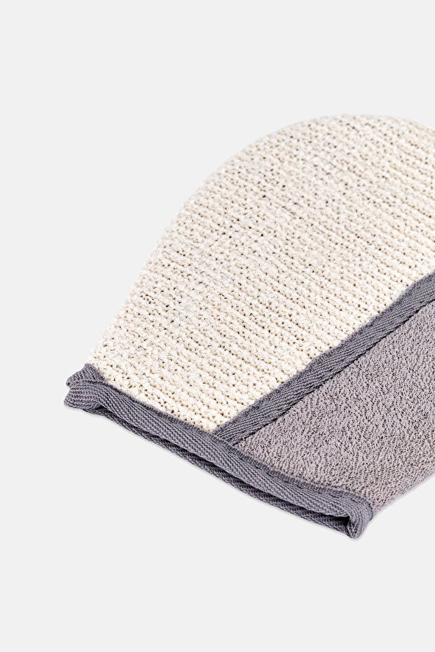 قفازات استحمام، رمادية - 2