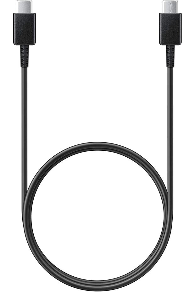 كابل سامسونج جالاكسي USB-C (USB-C إلى USB-C) - أسود - إصدار أمريكي