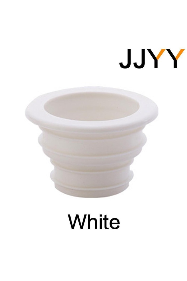 حلقة مانعة للتسرب بيضاء اللون من JJYY، قطعة واحدة، لأنابيب الصرف الصحي، مزيل للروائح، سدادة مانعة للتسرب، سدادة تصريف أرضية، سدادة لغسالة الملابس