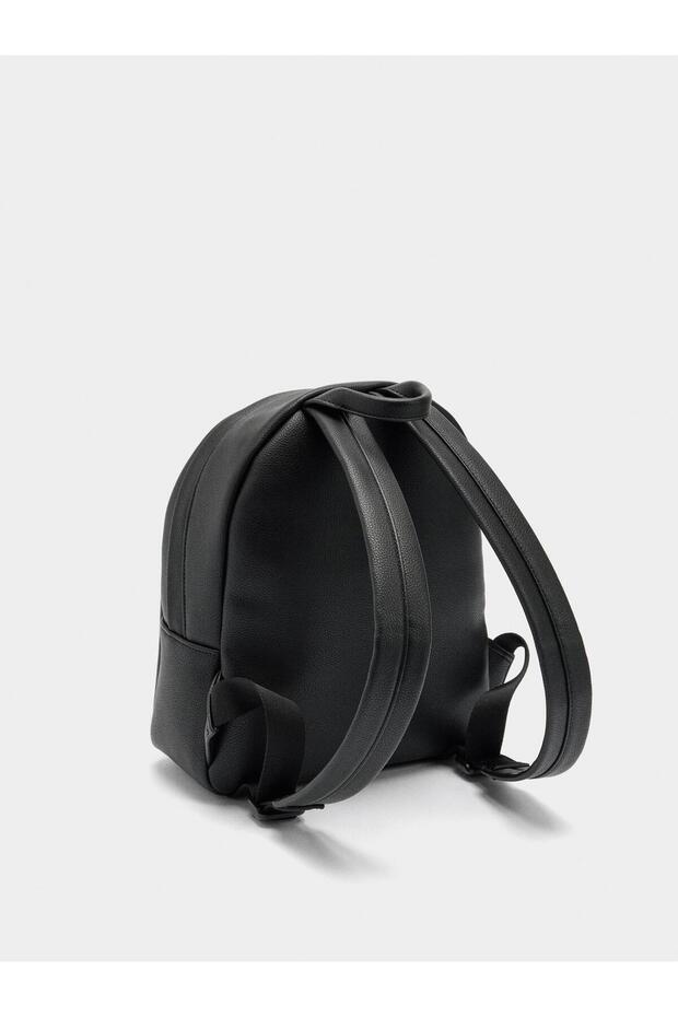 Kadın Charm'lı Basic Sırt Çantası - 4