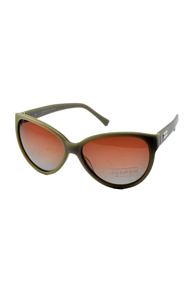 M 7217 C50 Brown Polarized Brown Women's Sunglasses