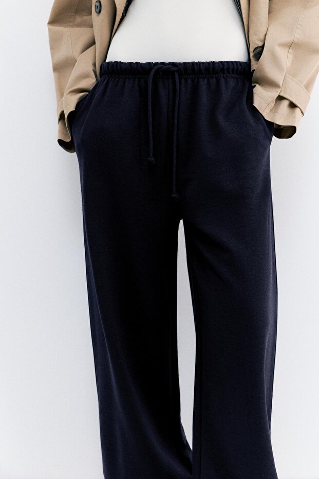 Geniş paça eşofman altı - 6