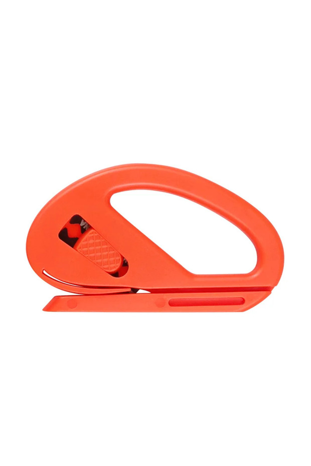 Orange PVC Wrapping Paper Cutter Gift Wrap Cutter Manual Paper Trimmer for Gift Wrapping and Crafts