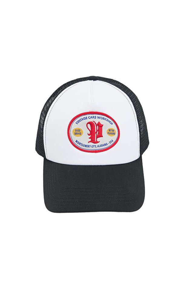 Yamalı trucker şapka - 3