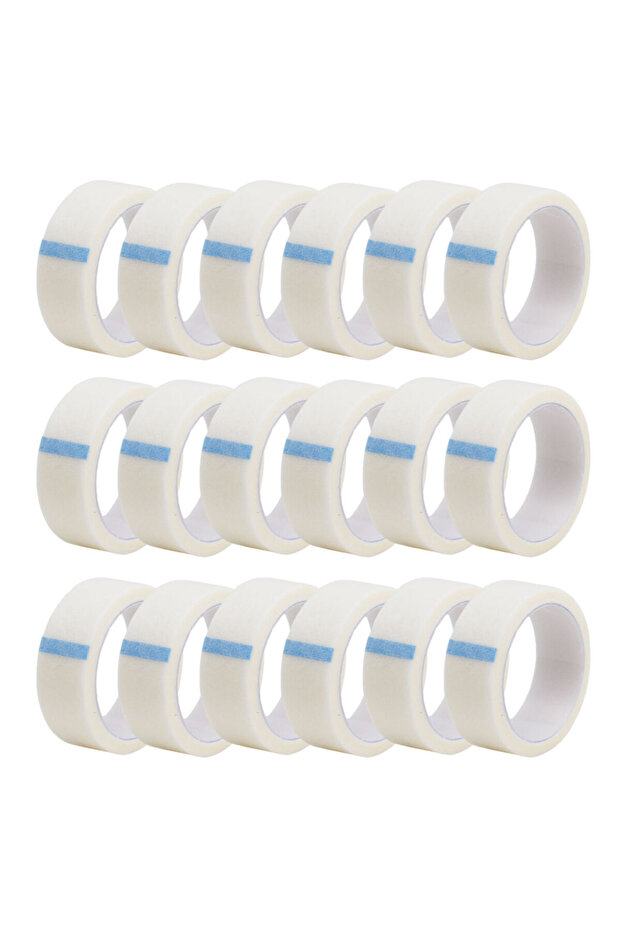 20 Rolls 5/10/20/30/50PCS 9Mx1.25cm Breathable Eyelash Extension Paper Tape Roll Non Woven Fabric Ad