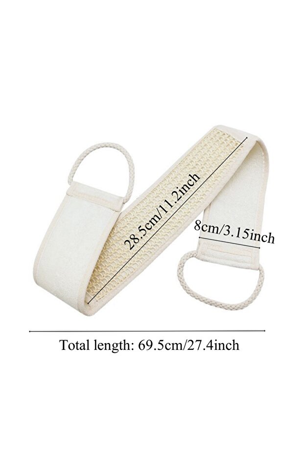 1PC-Style A 3 Styles Bath Sponge Natural Exfoliating Loofah Sponge Scrubber Body Backwash Belt Back