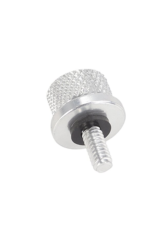 silver Motorcycle Rear Fender Seat Bolt Tab Screw Mount Knob Cover For Harley Sportster XL Touring D