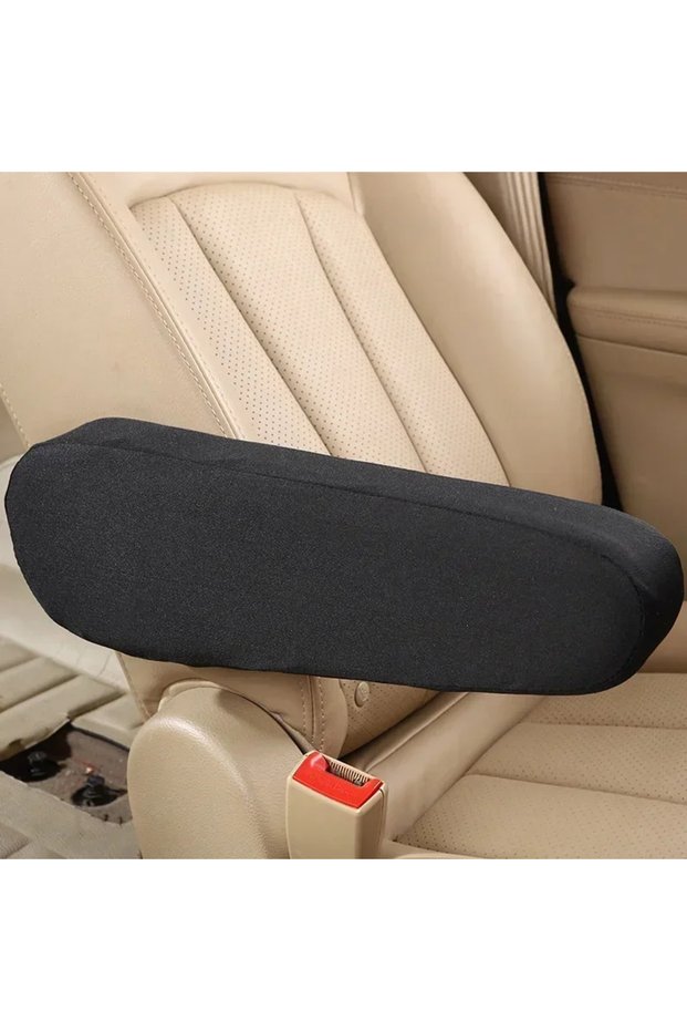 1Pcs Black Car Seat Armrest Cover Universal Interior Auto Armrests Dust-proof Hand Armrest Protector