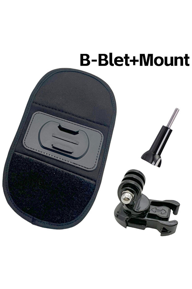 B-Blet with Mount 360 Rotation Bag Backpack Shoulder Strap Mount Holder for GoPro Hero 13 12 11 10 D