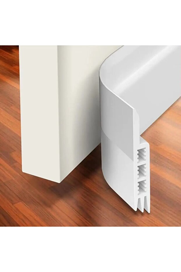 1m WHITE 1Pc 1m/39.37in Door Bottom Sealing Strip Self-Adhesive Aoors And Windows,Sound Insulation,