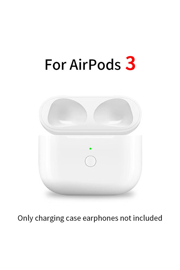 For AirPods 3 Wireless Charging Box For AirPods1&2 Replacement Bluetooth Earphone Charger Case For A