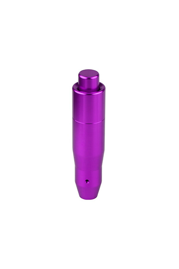 145mm purple Automatic Shift Knob Metal Car Shifting Push Button Aluminum Shifter Lever Handle Long