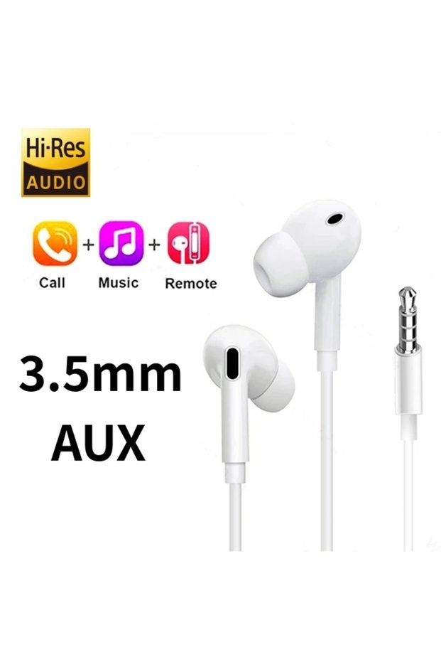 3.5mm Earbud Type C Wired Earphones For 3.5mm AUX In-ear Earbuds S25 S24 S23 S22 S21 S20 Tablet ...