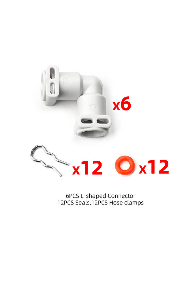 Set Coffee Machine L-shaped Fluid Connector Compatible With Jura A ENA GIGA Z6 Z8 Hose Connector