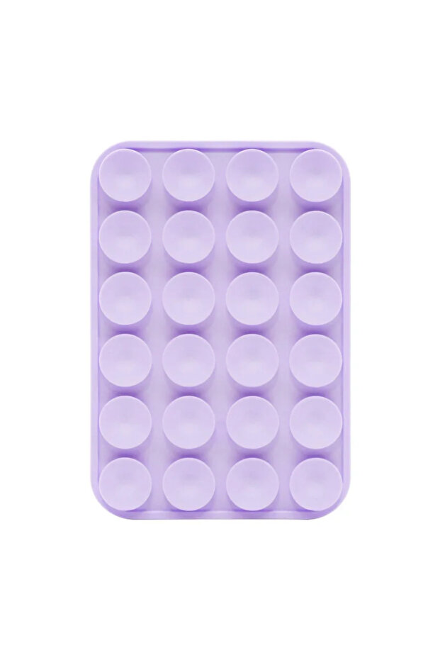 Pu New Magnetic Phone Holder For Magsafe Suction Cup Silicone Magnet Wall Mount Stand For iPhone 12/