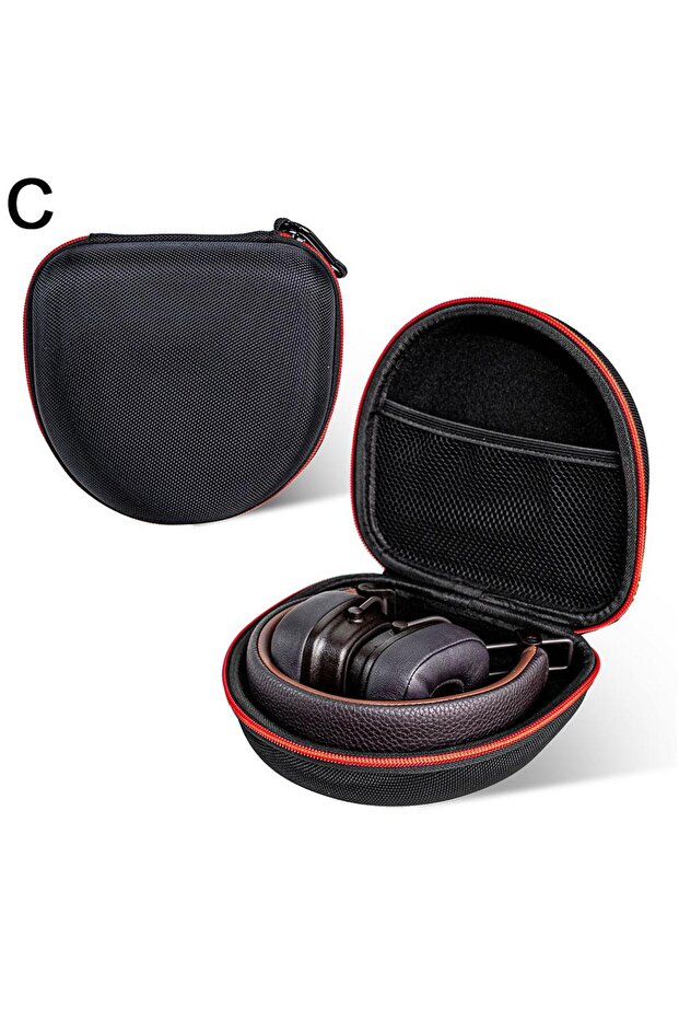 C Shockproof Headphone Case For Major 5/4/3/2 Case, Hard Carrying Storage Bag,Headphones Zipper Box