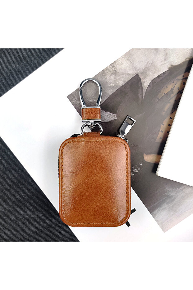 One size brown For AirPods Pro3 Earphone Case Portable Bag, a Universal Shockproof Earphone Case For