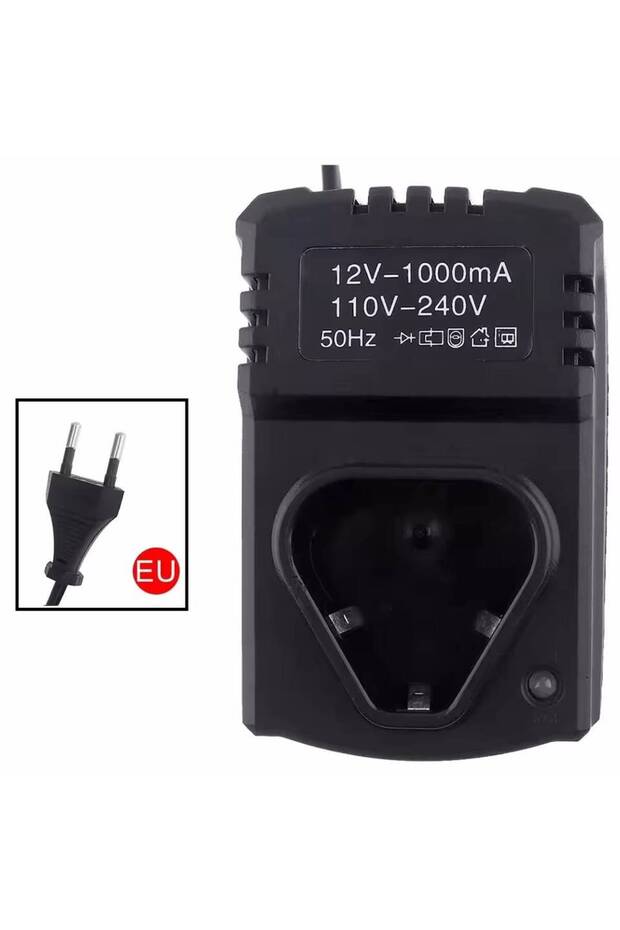 EU 12V Electric Drill Charger Charger Li-ion Rechargeable US/EU Charger Portable Rechargeable Lithiu