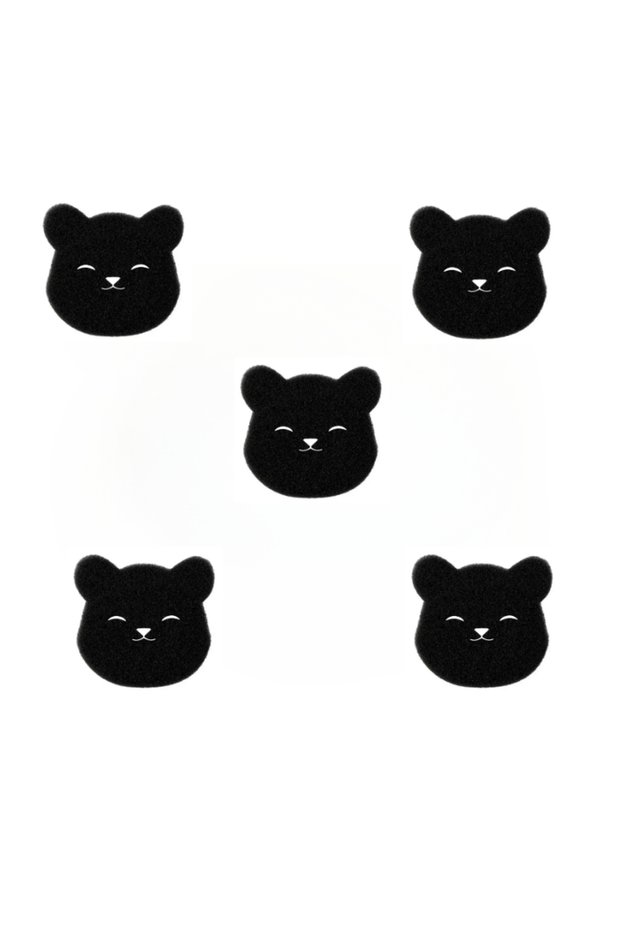 Bear 5PCS 1-20PCS Pet Hair Remover Bear Shape Laundry Ball Washing Machine Lint Catcher Reusable Clo