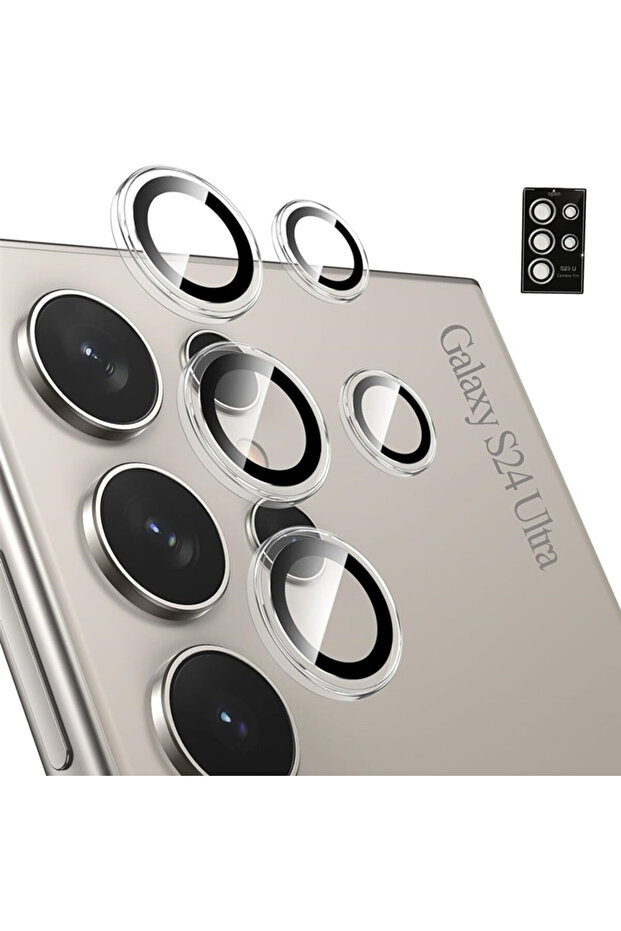 Galaxy S25 Ultra Clear Transparent Camera Lens Screen Protector for S25 S22 S24 Ultra S23 Plus S25
