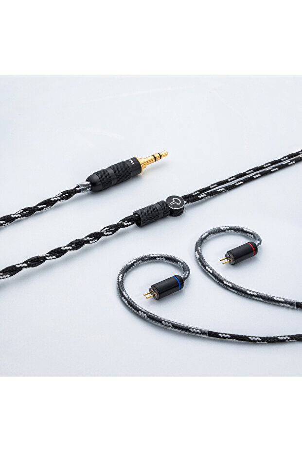 3.5mm Short 2pin Yongse Piano 6N Single Crystal Copper Upgrade Earphone Cable For IEMS Audio Accesso