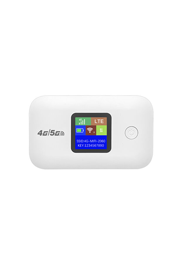 راوتر APWIKOGER أبيض اللون، إصدار آسيوي، نقطة اتصال متنقلة 4G LTE واي فاي، يدعم 10 مستخدمين مع فتحة لبطاقة SIM