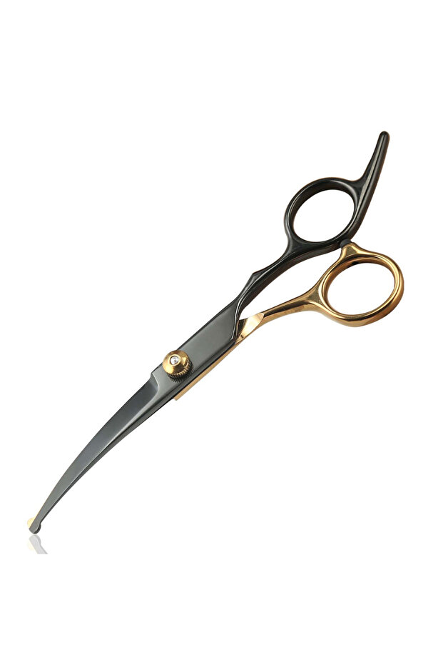 GoldBlack Cut Professional Pet Grooming Scissors Stainless Steel - Right Hand Orientation, Multi-Pu