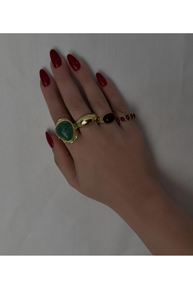 Diva Charm Dörtlü Set Yüzük - 7