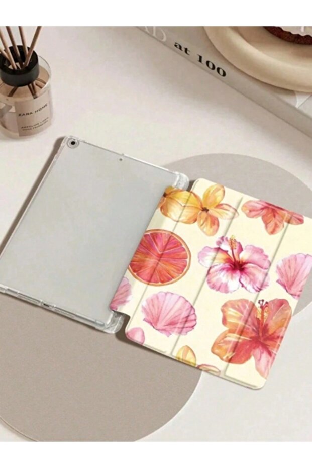 iPad 10 (10.9-inch) SEP27 INS Hibiscus Flower Tablet Case PAD CASE For iPad pro 10/11/2020/6th/7th
