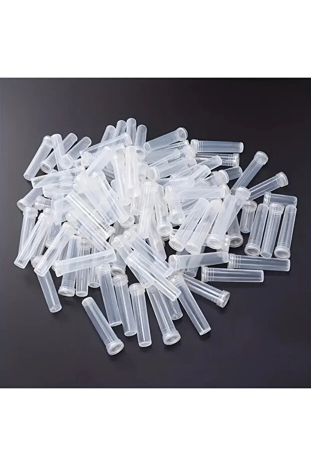 50PCS 20/50PCS Plastic Flower Water Tubes with Silicone Caps, Reusable Transparent Floral Vials for