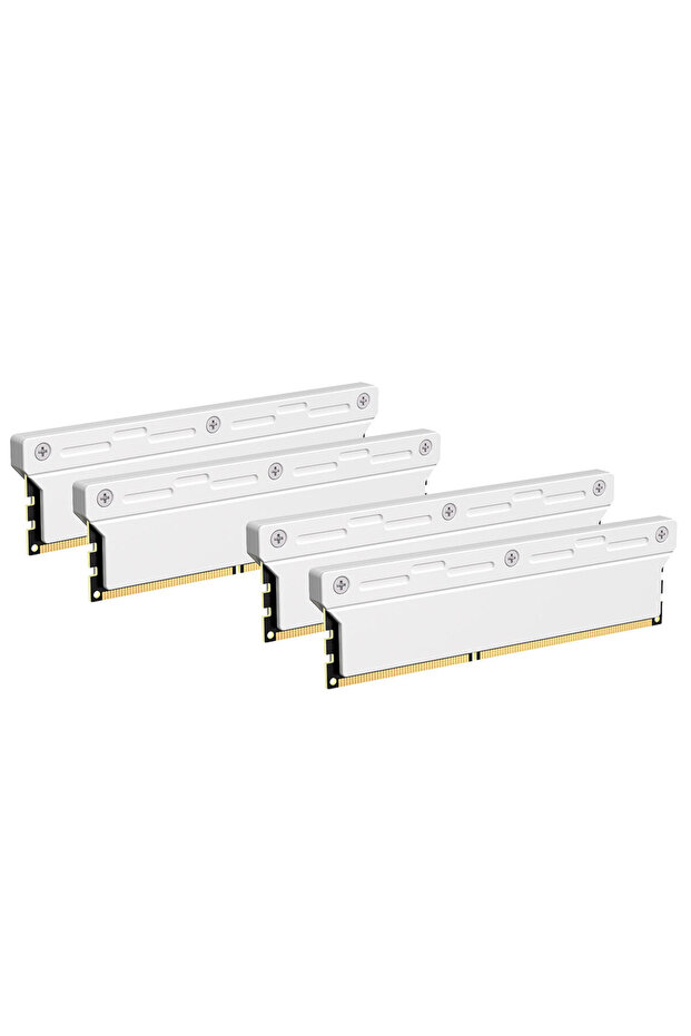 RM-02 Wh 4pcs Teucer مبرد ذاكرة كمبيوتر مصنوع من الألومنيوم عالي الكفاءة لتبديد الحرارة RAM V