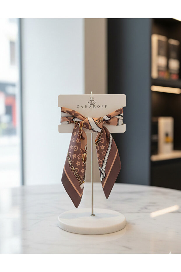 وشاح أنيق منقوش - 1