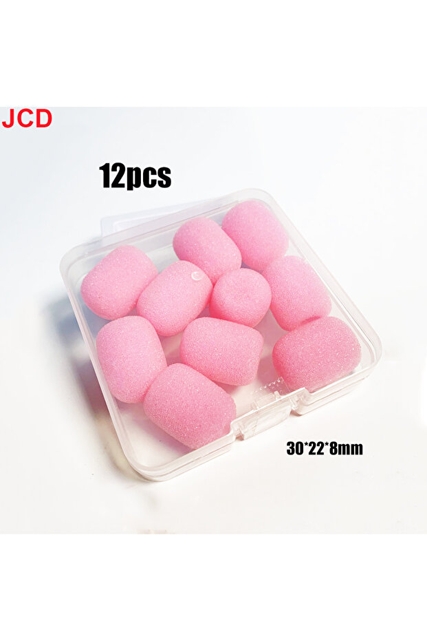 12 قطعة من أغطية الميكروفونات الصغيرة من JCD (30×22×8 مم) و10 قطع من أغطية حماية الميكروفونات الصغيرة من الرياح، بديلة لسماعات الرأس.