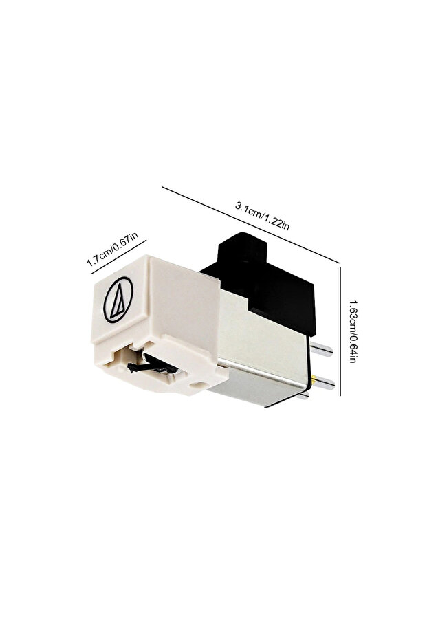 alloet 1pc AT3600L Diamond Record Player Needle Moving Magnetic Cartridge Stylus Needle LP Vinyl Rec