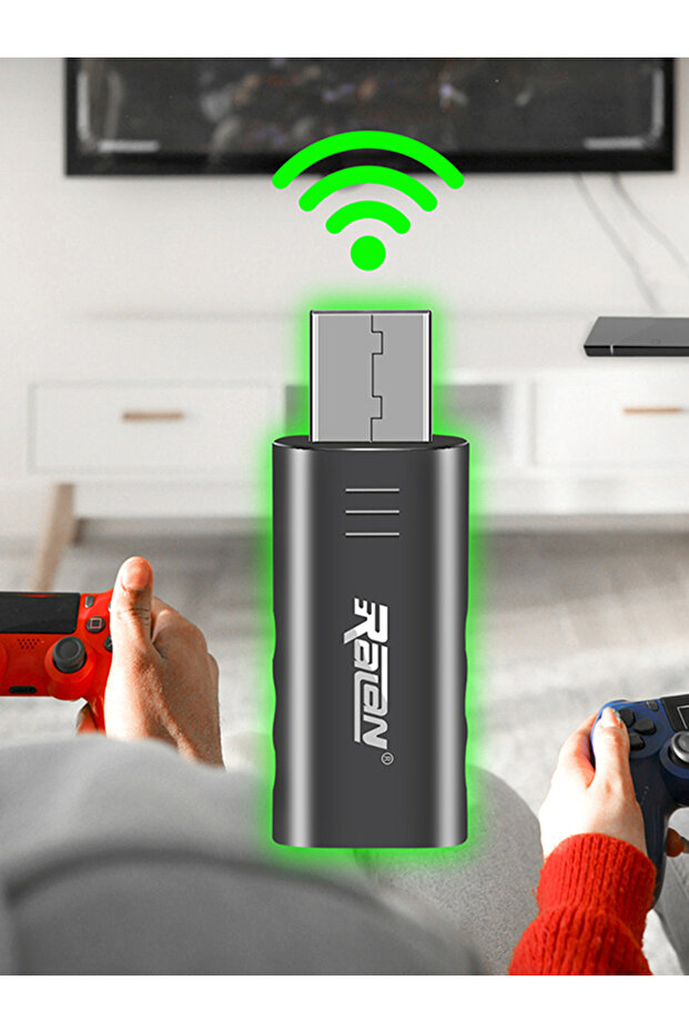 محول لاسلكي USB مزود بمستقبل بلوتوث متوافق مع تقنية 5.3، وحدة تحكم لاسلكية USB لأجهزة نينتندو... - 8