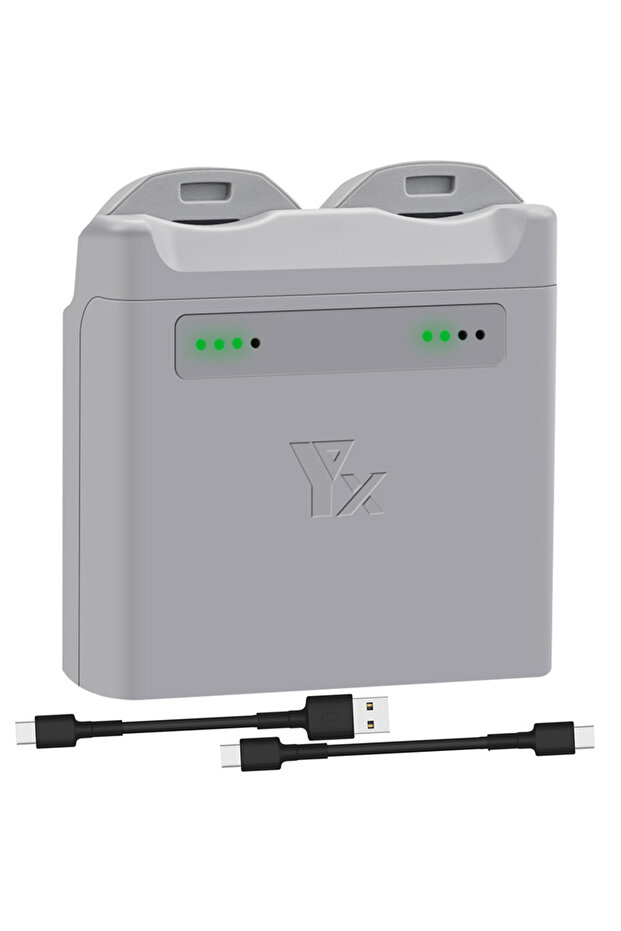 Light Grey For DJI NEO Two-way Charging Hub Drone Battery Charger Butler Power Bank Charging 2 Batte