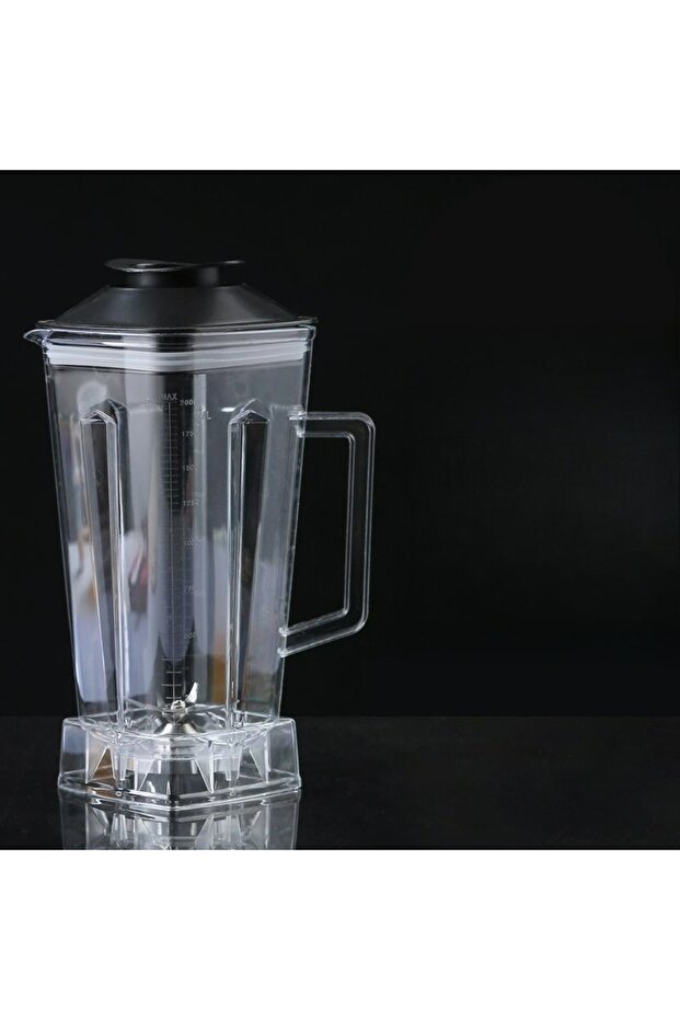 2L 2L Capacity Blender Spare Compatible for Blender Replacement Part Transparent for SILVER CREST Bl