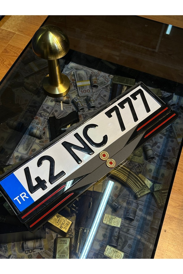 Özel pleksi plakalık - 1