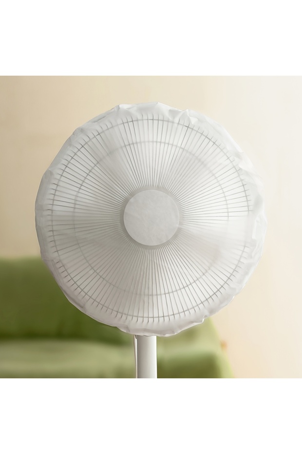 WHITE Household vertical floor fan universal dust cover, which can fully cover the electric fan to p