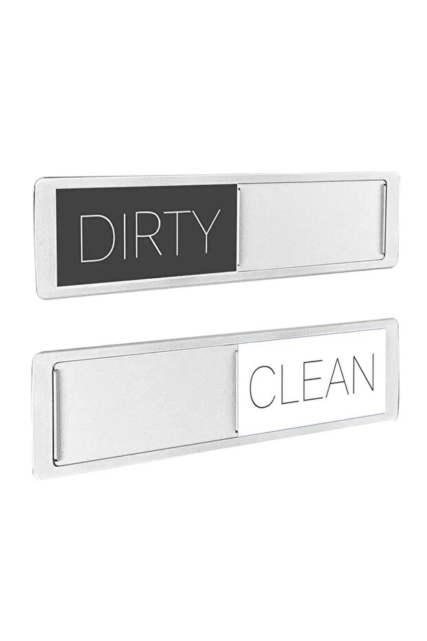Style E 1 PCs Dishwasher Magnet Clean Dirty Sign for Dishwasher Or Refrigerator, Magnetic Clean Dirt